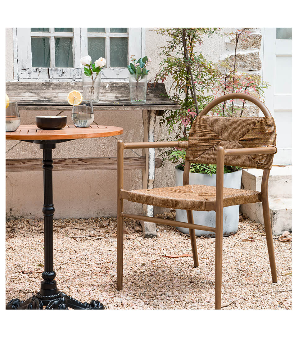Aluminum Rope Terrace Chairs Outdoor Dining Chairs Suppliers in China Aluminum Rope Terrace Chairs Outdoor Dining Chairs Suppliers in China